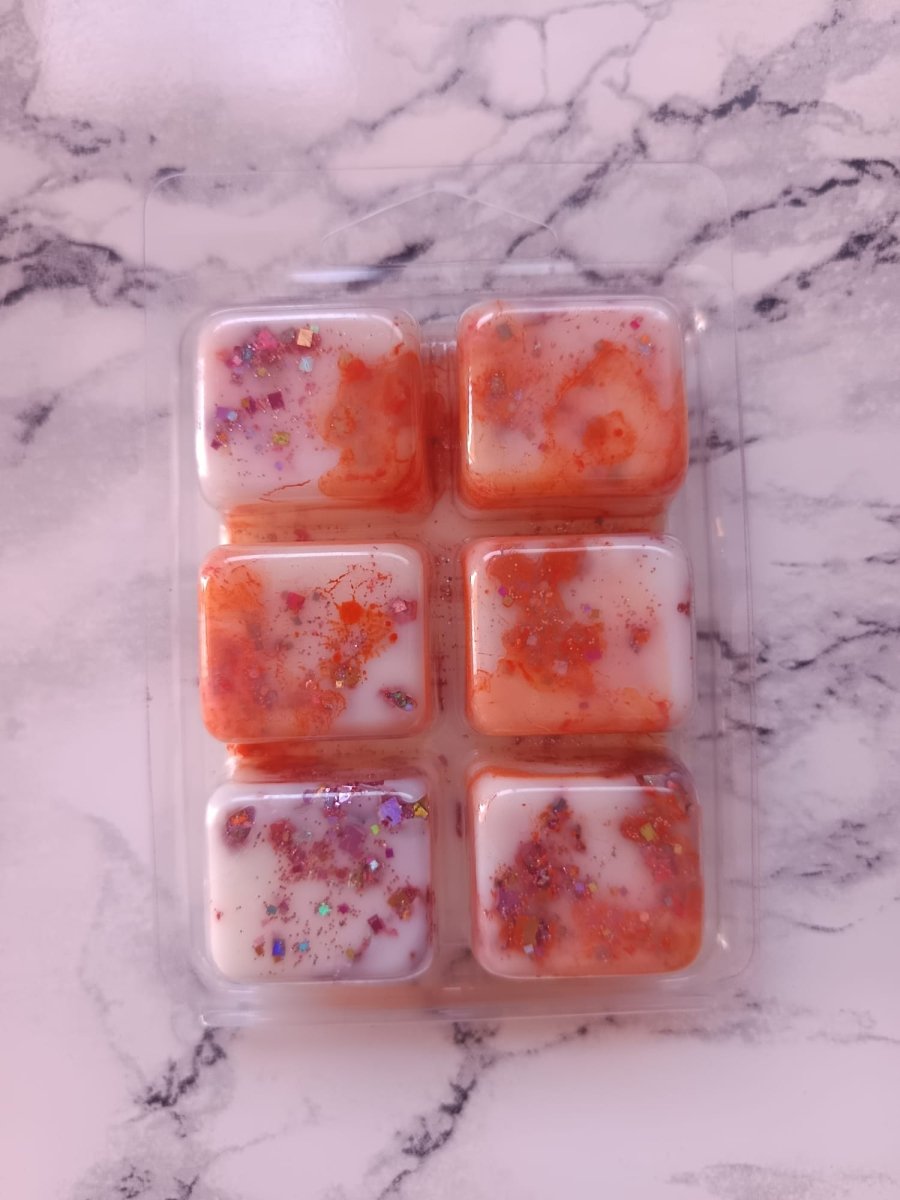 Wax Melts Miel y Vainilla Soja - Dados Aromáticos Gourmand Caliente para Hogar | Aralia Candles - AraliaCandles