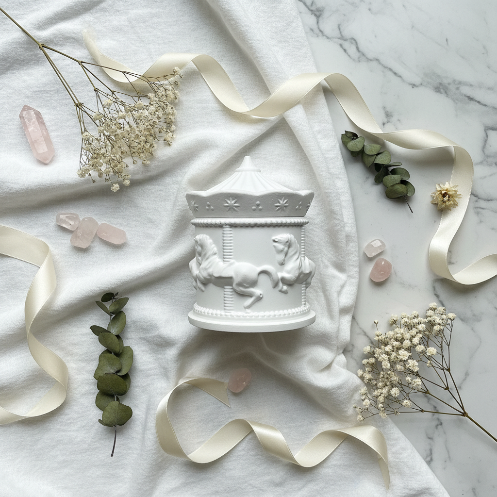 Vela Carrusel Personalizable para Eventos | Aralia Candles