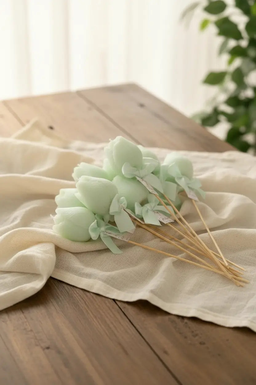Tulip Candle Pastel