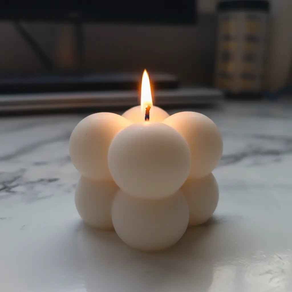 Mini Vela de Burbujas de Cera de Soja | Aralia Candles - AraliaCandles