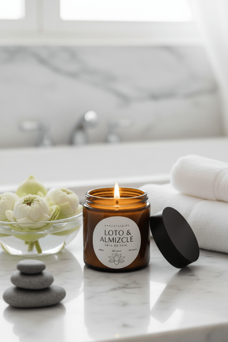 Vela Aromática Fusiones Signature 100ml | Aralia Candles - AraliaCandles