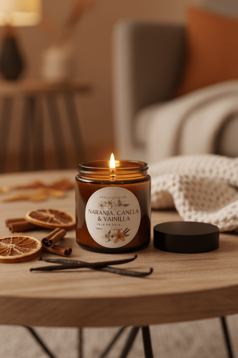 Vela Aromática Fusiones Signature 100ml | Aralia Candles - AraliaCandles