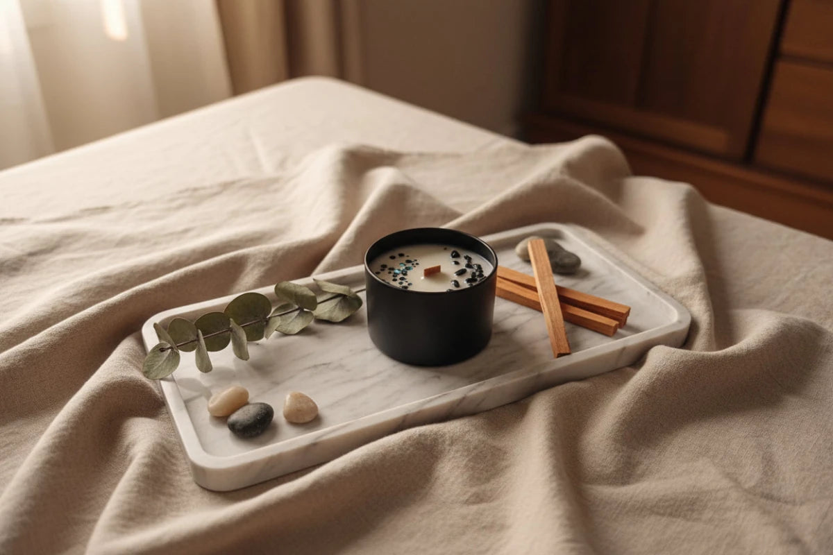 Escena Turmalina Ritualizada Aralia Candles