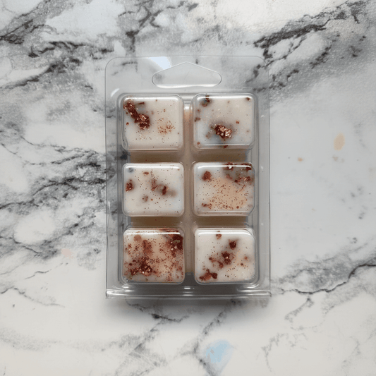 Wax Melt Ámbar de Seda - Clamshell 6 Cubos - AraliaCandles