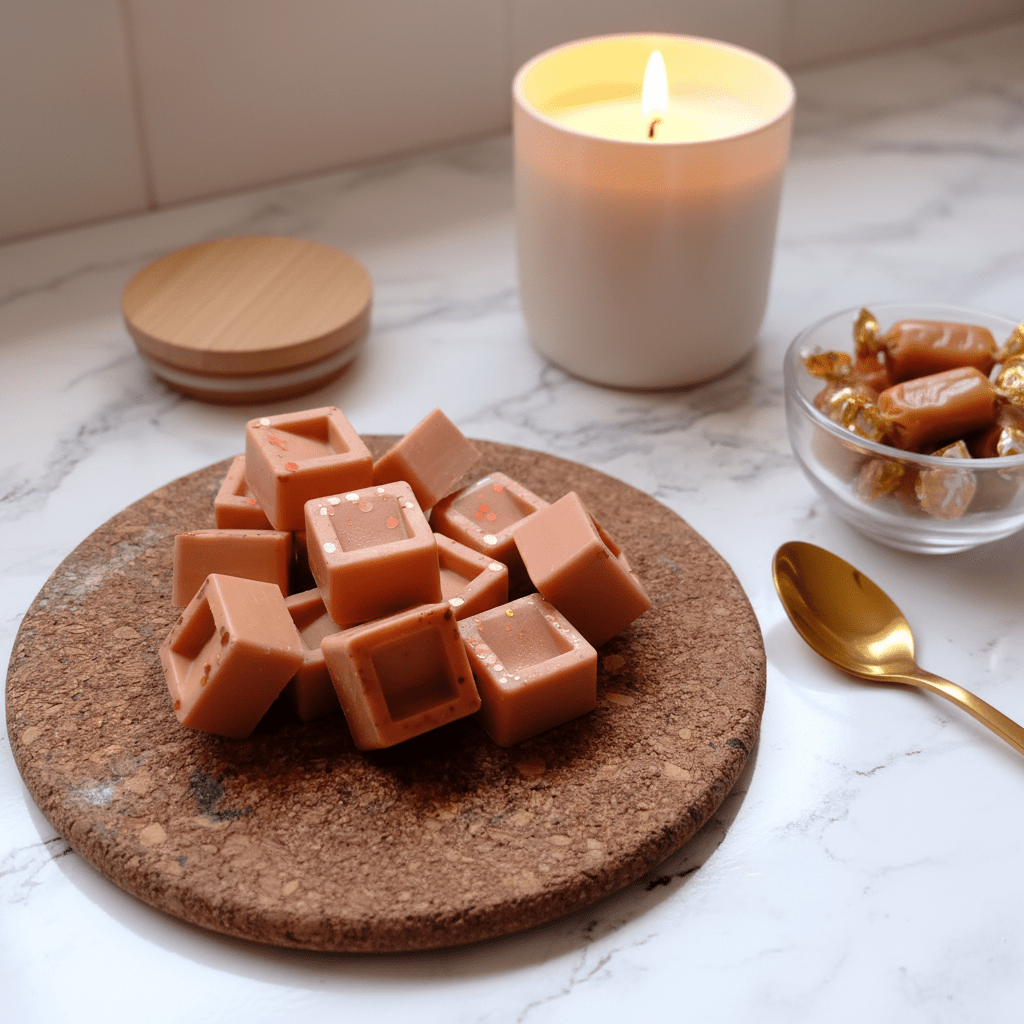 Wax Melts Caramelo - Dados Aromáticos 80g | Aralia Candles - AraliaCandles