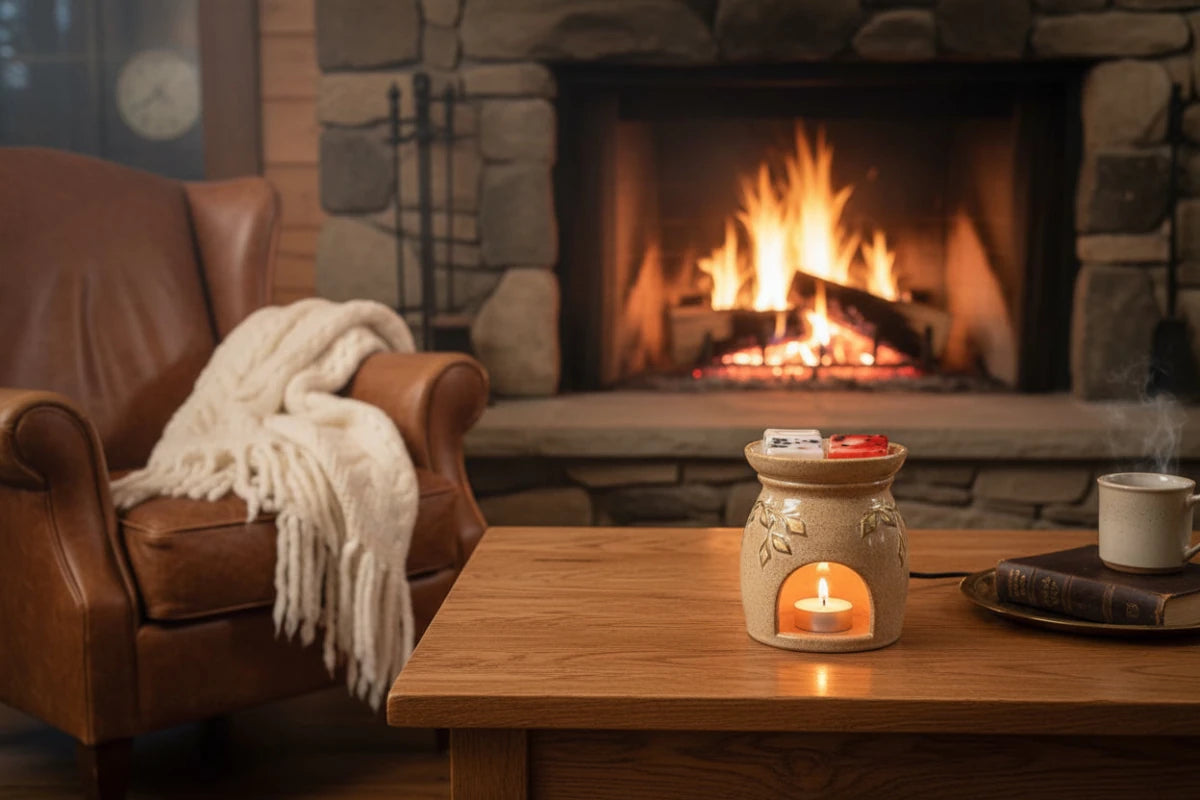 Wax Melt Chimenea de Cabaña del Abuelo | Aralia Candles - AraliaCandles