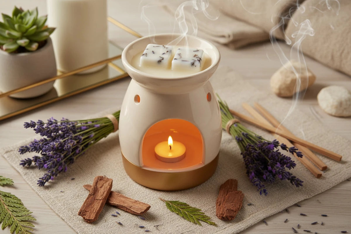 Wax Melt Lavanda, Cedro y Sándalo | Aralia Candles - AraliaCandles