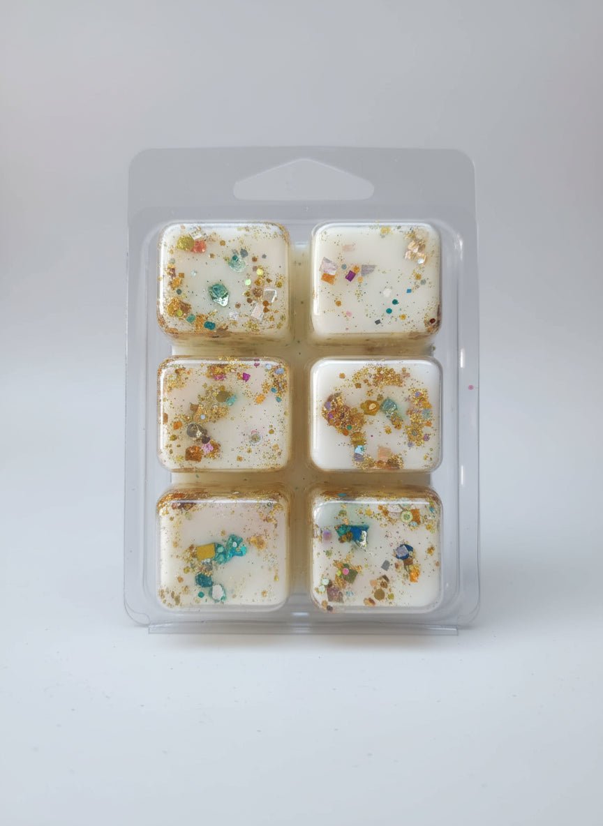 Wax Melts Limón y Citronela Soja - Dados Aromáticos Cítricos Brillantes para Frescor | Aralia Candles - AraliaCandles