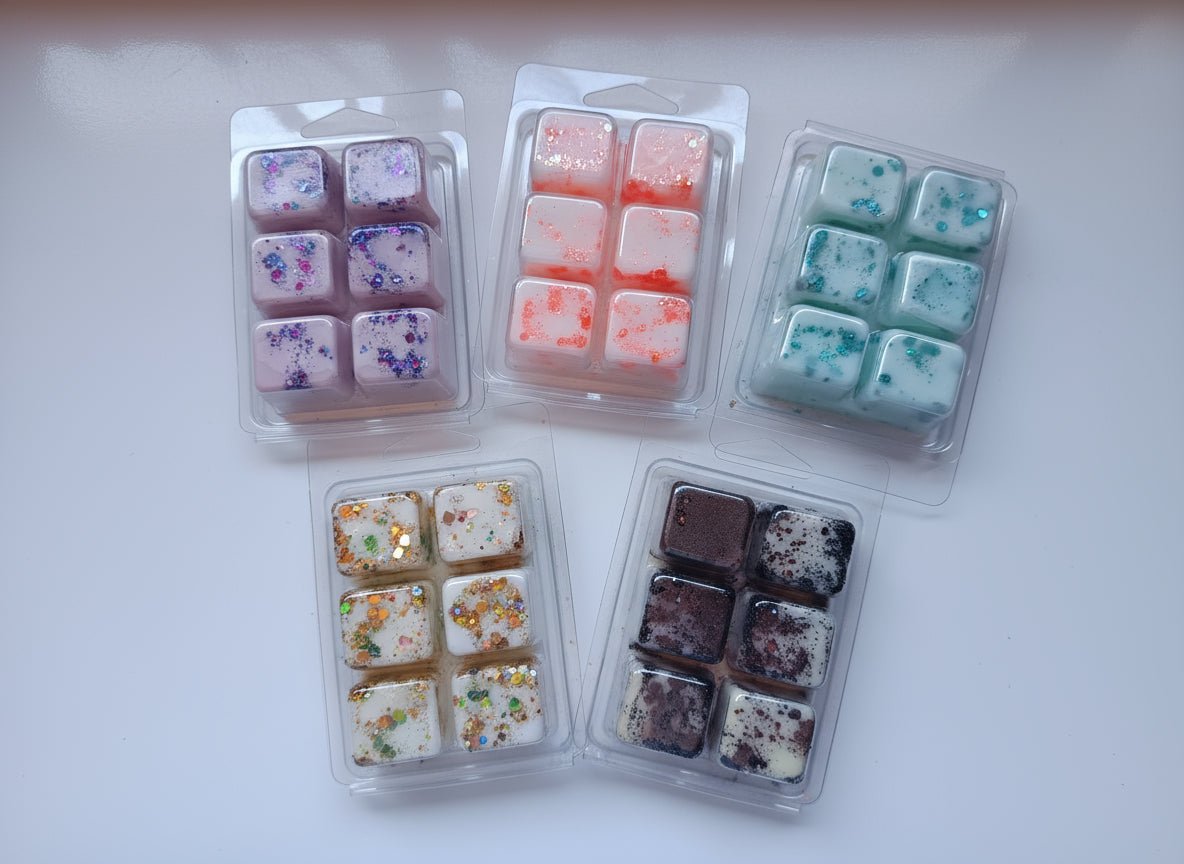 Wax Melts Lavanda Serena Soja - Dados Aromáticos Relajantes para Calma | Aralia Candles - AraliaCandles