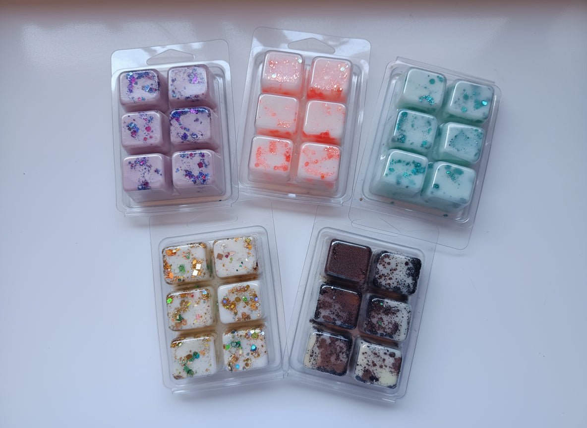 Wax Melts Cookies y Vainilla Soja - Dados Aromáticos Gourmand Cálidos para Hogar | Aralia Candles - AraliaCandles