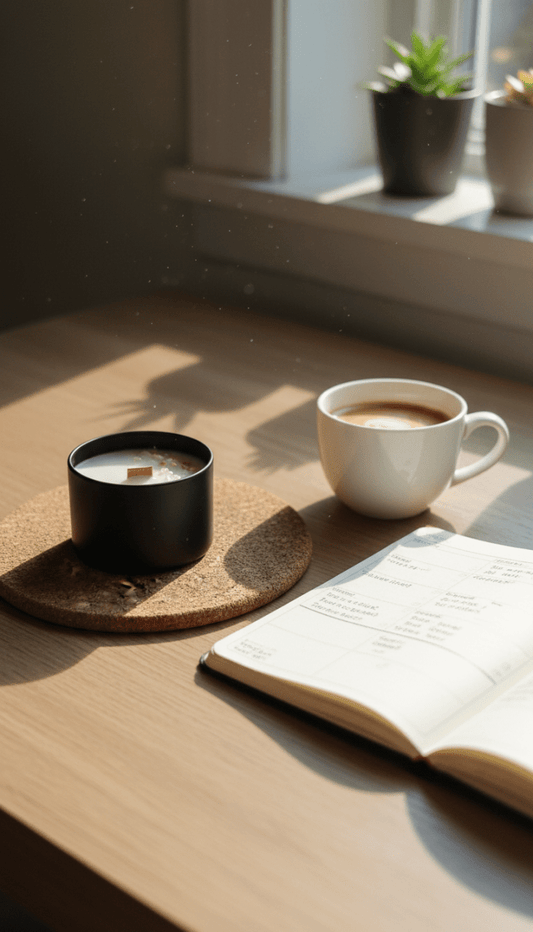 Vela Ritualizada con Citrino | Aralia Candles - AraliaCandles